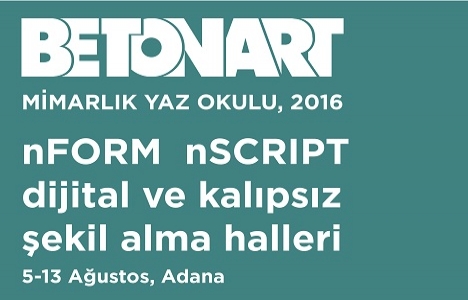 15. BETONART Mimarlık Yaz Okulu açılıyor!