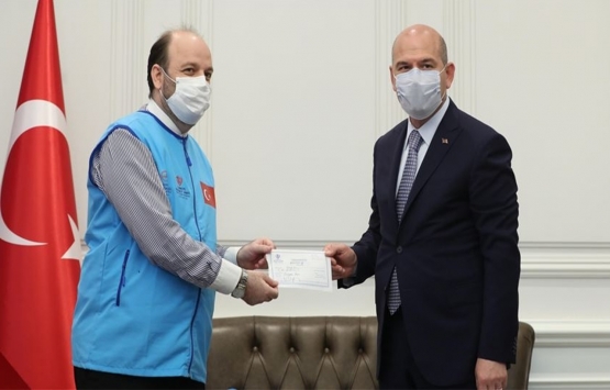 Süleyman Soylu İdlib için 10 briket ev bağışladı!