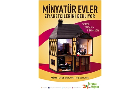 Minyatür Evler, Forum Aydın’da ziyaretçilerini bekliyor!