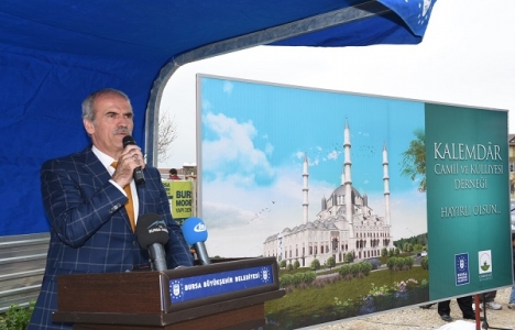 Bursa Kalemdar Camii ve Külliyesi’nin temeli atıldı!