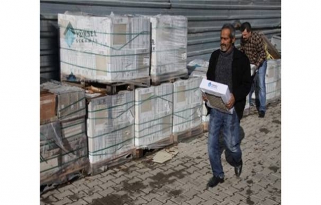 Kocaeli Büyükşehir belediyesi inşaat malzemesi yardımı