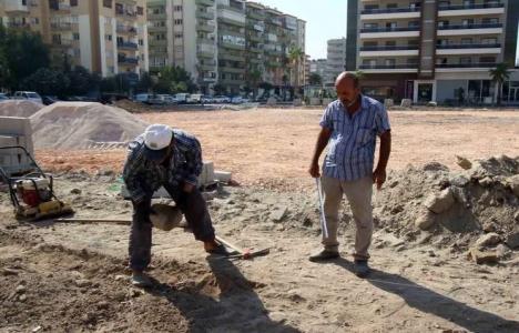 Bayraklı Adalet mahallesine yeni otopark!