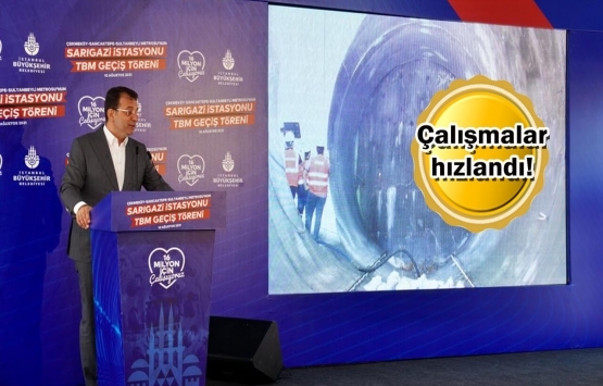 Çekmeköy-Sancaktepe-Sultanbeyli Metro Hattı inşaatında sevindiren gelişme!