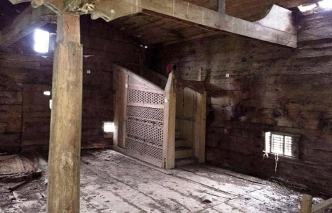 Samsun Kuşhane Çivisiz Ahşap Cami nin restorasyonu başladı!