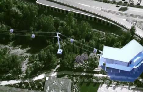 Mecidiyeköy-Çamlıca teleferik hattının animasyon görüntüleri yayınlandı!