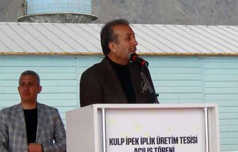 Diyarbakır Kulp'ta ipek iplik fabrikası açıldı!