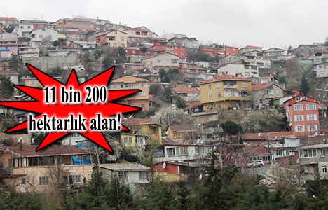 49 ilde 186 alan riskli ilan edildi!