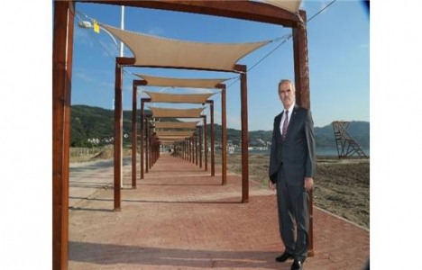 Bursa Kumsaz sahili yenilendi!