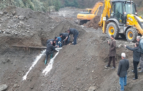 Lüleburgaz temel kazısında tarihi yapı kalıntıları bulundu!