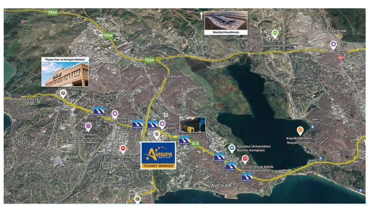 Avrupa Ticaret Merkezi yüzde 10 indirimle satışa çıktı! Artaş İnşaat tan Avcılar a 301 yeni iş yeri!