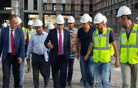 Dede Yıldırım 2. etap TOKİ inşaatını inceledi!
