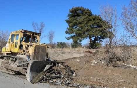 Manisa Soma'da yol genişletme çalışmaları başladı!