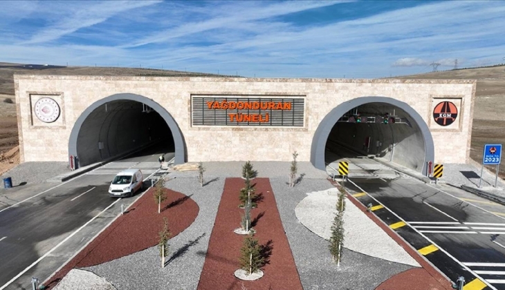 Sivas'ta yapımı tamamlanan Yağdonduran Tüneli açılışa hazırlanıyor...