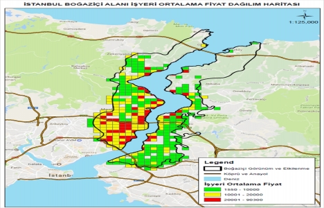 Boğaziçi ndeki yapıların toplam değeri 610 milyar TL!