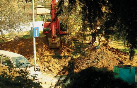 İstanbul İl Özel İdaresi'ne ait arazide ağaçlar söküldü!