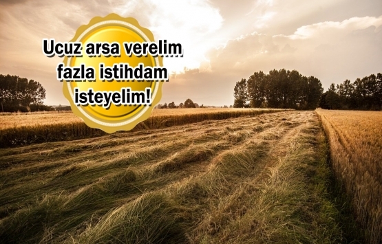 Yatırımcılara 'ucuz arsa' formülü!