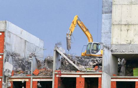 Yıkılan sağlam binalar vergiye tabi tutulacak!