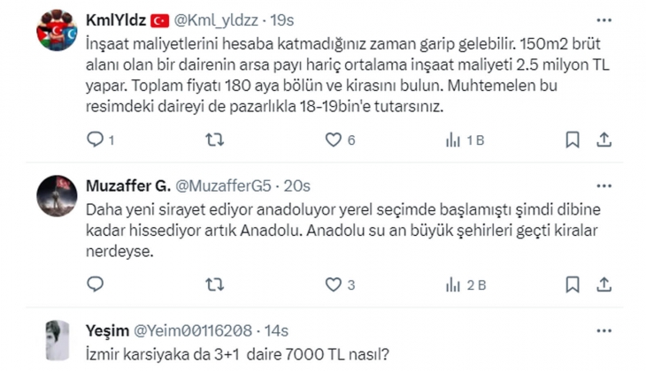 Analist Tardu Barlas: Bayburt ta 3+1 ev kirasının 20.500 TL olması bir tek bana mı garip geliyor?