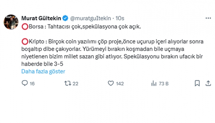 Gayrimenkul uzmanı Beton hiçbir zaman yatırım aracı olmamalı dedi ve toprak yatırımını işaret etti!