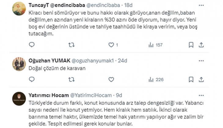 Tunç Şatıroğlu ndan konut sorununun çözümü için Arjantin örneği: Hükümet ev sahibi düşmanı anlayışını terk etmeli!