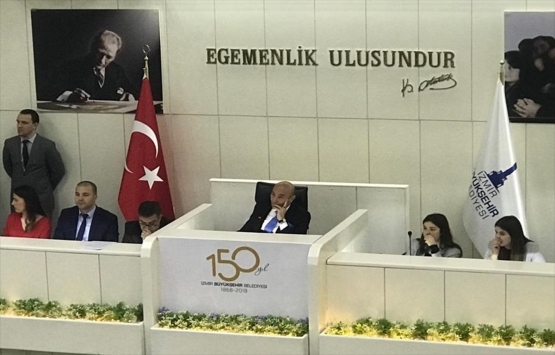 İzmir Büyükşehir Meclisinde gökdelen tartışması!
