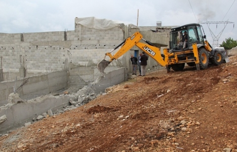  Karaköprü'de kaçak yapıya geçit yok!