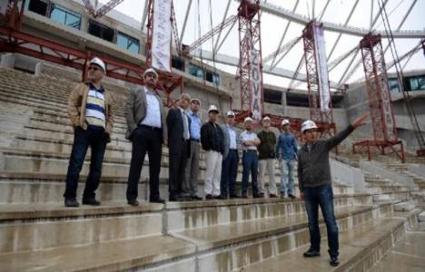 Bursa Ticaret ve Sanayi Odası üyeleri yeni stadı inceledi!