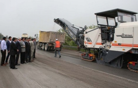 Yenişehir'de yollar yenileniyor!