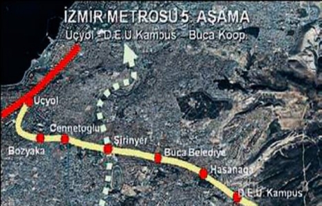 Buca Metrosu'nun ihalesi yapıldı!