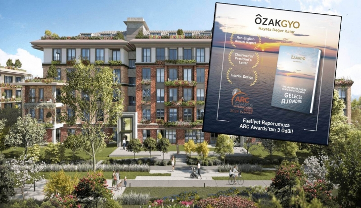 Özak GYO 'Oscar' niteliğinde üç ödül birden kazandı!