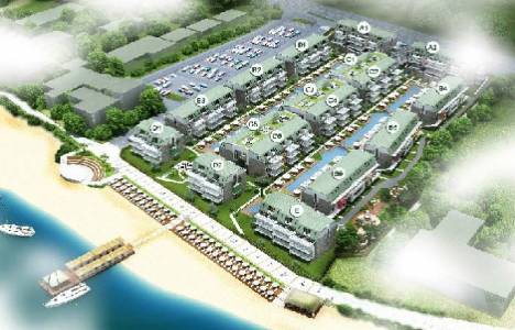 Edremit Küçükkuyu Port vaziyet planı!