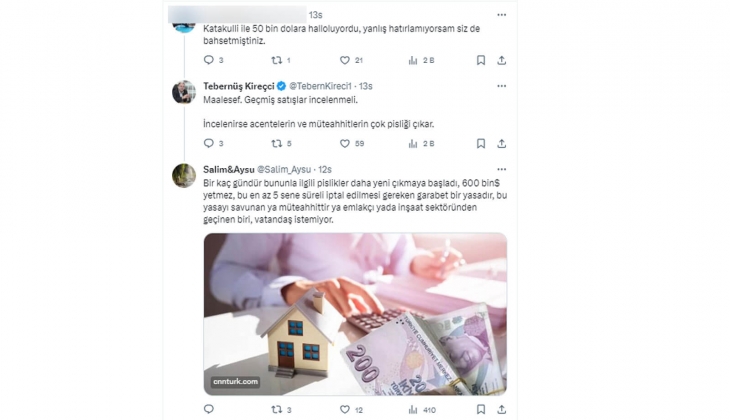 Yabancıya konut satışında alt limitin 600 bin dolara yükseltilmesine vatandaşlar ne dedi? 