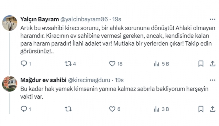 Yüzde 25 zam sınırına takılan ev sahiplerinin mağduriyeti bitmedi: Yan apartmanda kira 55 bin TL, benim aldığım 6.500 TL