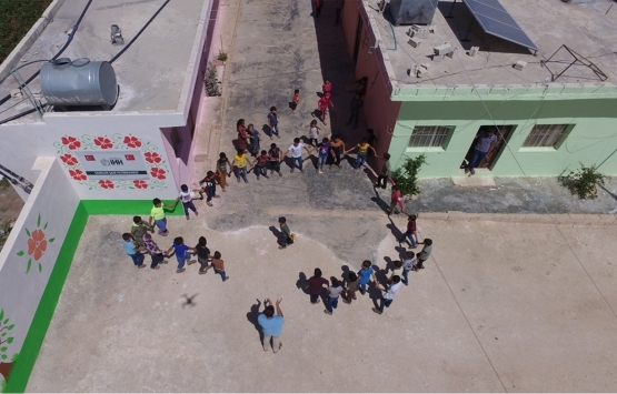 İHH, İdlib teki 86 bloklu Şam Yetimhanesi ni bakımdan geçirdi!