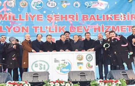 Balıkesir'e 175 milyon liralık 31 tesis!