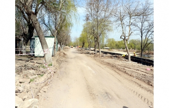 Kırıkkale Millet Bahçesi nin inşaatı tam gaz!