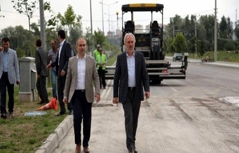 Kütahya Belediyesi asfalt çalışmalarına devam ediyor!