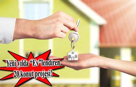 Yılsonu teslim konut projeleri 2013!