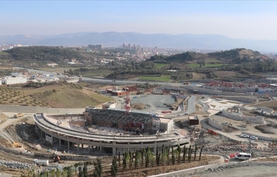 Hatay EXPO 2021'in düzenleneceği alanda inşaat hız kesmiyor!