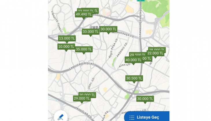 Ümraniye de ev kiraları uçtu ama 2021 e göre yüzde 30 daha az ilan var!
