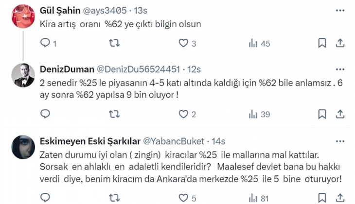 Düşük kira ödeyen kiracılar Devlet beni korur, mahkemeye ver beni, diyor! : Ev sahipleri tepkili!