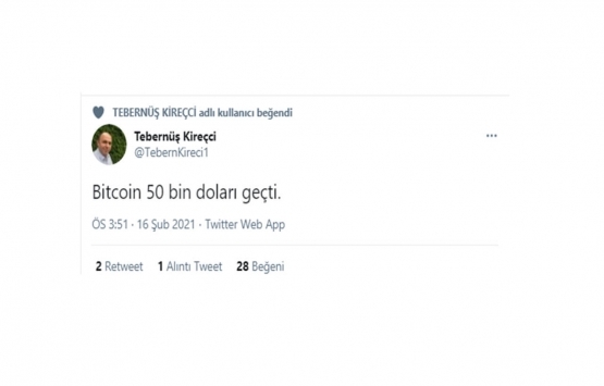 Bitcoin ilk kez 50 bin dolar seviyesini geçti!