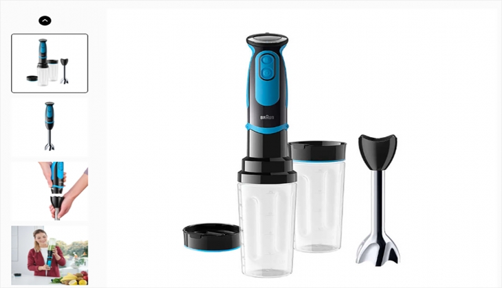 Braun 21 hız ayarlı yeni ürünü MultiQuick 5 El Blenderini cazip fiyatla piyasaya sürdü. İşte 26 Eylül 2022 fiyat listesi