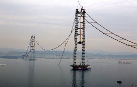 Körfez Geçiş Köprüsünde son durum