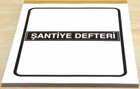 Şantiye defteri nedir?