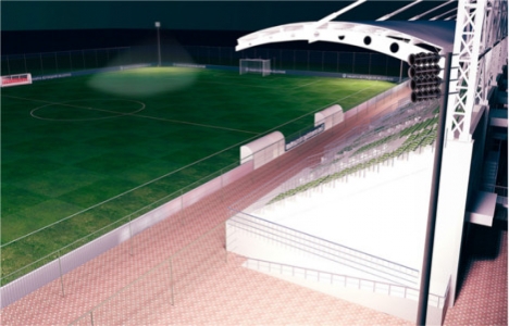 Akyazı Spor Tesisi Projesi'nde çalışmalar başladı!