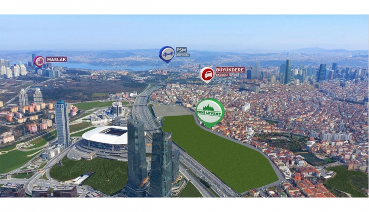 Yeni Levent'te konut sayısı değişti! 