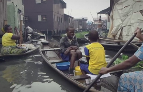 Dünyanın en büyük yüzen gecekondusu Nijerya Lagos ta!