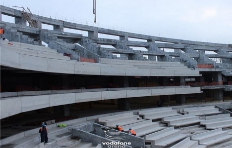 Vodafone Arena da son durum!