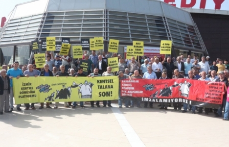 Karabağlar'da 3. kez hazırlanan dönüşüm projesine itiraz!